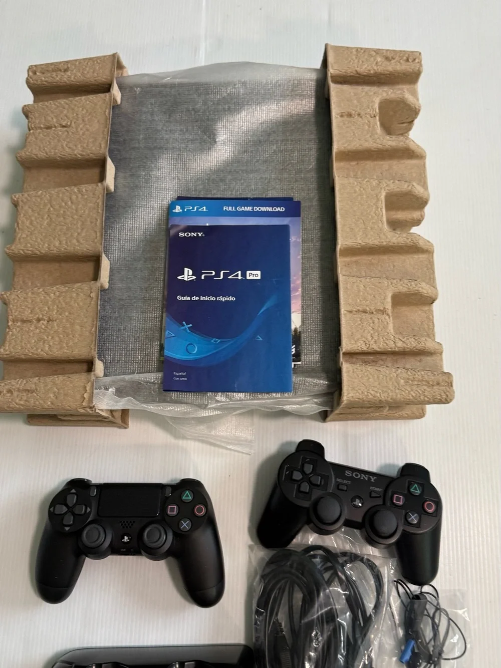 Sony PS4 Pro Jet Black Console with Matching Controller